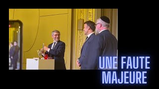 La cérémonie à l’Elysée de Hanoukka jeudi 7 décembre 2023 au soir [upl. by Aiem]