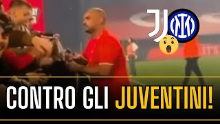 TIFOSI della JUVE contro SNEIJDER  Lex INTER risonde da NERAZZURRO vero 💥😍 [upl. by Delahk]