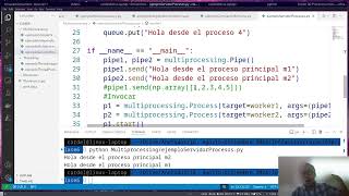 Infraestructuras 2024 II G50 Clase 6 5 Procesos Python III [upl. by Nommad]