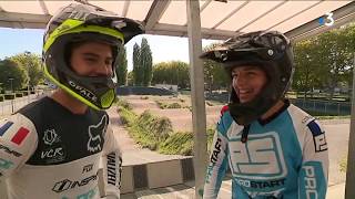 Deux jeunes Roubaisiens champions de France de BMX [upl. by Einad]