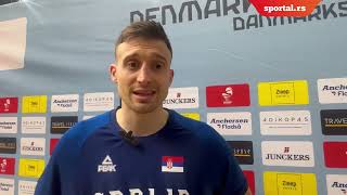 Skromni Aleksa Avramović za Sportal Nisam bitan ja već tim  želimo pun Pionir [upl. by Honan]