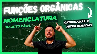 Funções Orgânicas Oxigenadas e Nitrogenadas  Nomenclatura e Como identificar as Funções química [upl. by Simon]