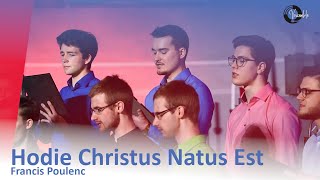 Hodie Christus Natus Est  Poulenc  VOICEMBLE [upl. by Anaidiriv]