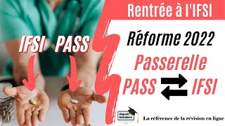 Nouvelle passerelle Soins Infirmiers  Médecine IFSIPASS  Réforme PACES 2022 [upl. by Bradly]