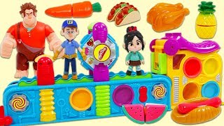 Wreck It Ralph Makes Food Using Magic Mega Fun Factory [upl. by Yroj]