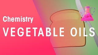 How To Harden Vegetable Oils Through Hydrogenation  Organic Chemistry  Chemistry  FuseSchool [upl. by Thorley370]