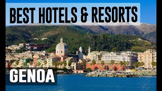 Best Hotels and Resorts in Genoa Italy [upl. by Halac]