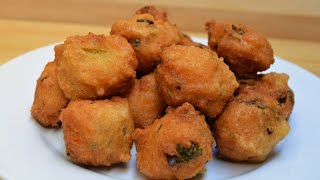 Mauritian Cuisine Gateau Piment Gato Pima Recipe  Split Pea Fritters [upl. by Cowden]