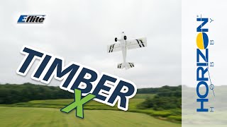 Eflite Timber X 3D aerobatics [upl. by Wildee]