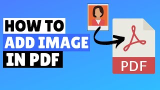 How to Add Image in PDF  Insert Photo On PDF File [upl. by Bushore]