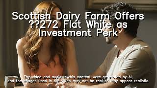 Scottish Dairy Farm Offers £272 Flat White as Investment Perk [upl. by Whallon]