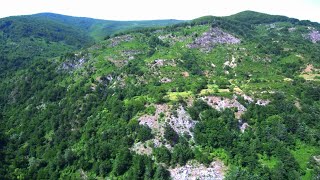 ZIROVNICA MACEDONIA VILLAGE MI DRONE 4K [upl. by Abbye]