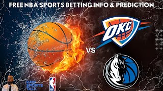 Oklahoma City Thunder VS Dallas Mavericks Free NBA Betting Info For 111724 [upl. by Aneelas446]