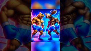 Fight with moose Cat 🆚moose cat ai cute kitten kitty trending cuteanimal shorts fyp viral [upl. by Eda]