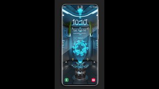 Samsung ThemesVideo Wallpaper X9 Hologram  Virus [upl. by Llehcnom430]