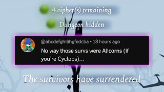 Yes way those survs were Alicorns I was Cyclops source trust me bro [upl. by Anwaf]