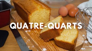 Le QuatreQuarts facile et moelleux un classique de la pâtisserie française  🍞 [upl. by Goldia]