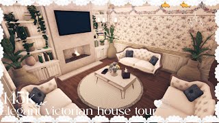 145k ELEGANT VICTORIAN HOUSE TOUR  bloxburg  mlioon [upl. by Aihceyt485]