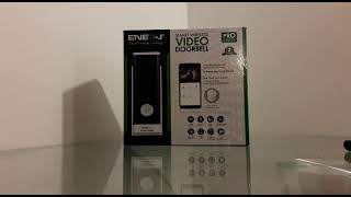 Enerj Wireless Video Doorbell Pairing SKU Sha5307 [upl. by Kelwin]