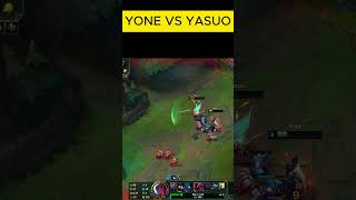 League of Legends YONE VS YASUO leagueoflegends [upl. by Gillman386]