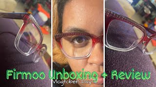 FIRMOO UNBOXING  REVIEW  TEACHER STYLE FRAMES  VLOGTOBER DAY 2 [upl. by Icats]