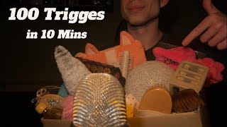 ASMR  100 TRIGGERS in 10 MINUTES ✨ for instant sleep [upl. by Brainard191]