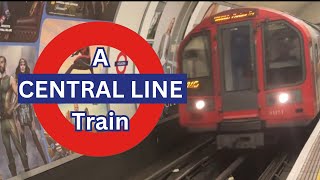 1992 stock central line train at Holborn station [upl. by Ariew]