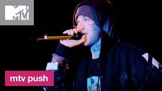 Lil Xan Performs ‘Betrayed’  MTV Push [upl. by Auohp]