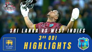 3rd ODI  Highlights  West Indies Tour Of Sri Lanka  26th October 2024 [upl. by Eberto]