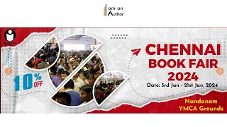 Stall No 82  47th Chennai Book Fair 2024  Edisun Consulting Services  I Am An Author [upl. by Emili]