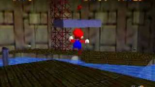 SM64 Dire Dire Docks  PoleJumping For Red Coins No Poles [upl. by Olimpia]