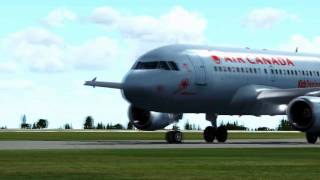 Air Canada KidsHorizons A319114 takeoff OttawaMcdonaldCartier [upl. by Ilenna]