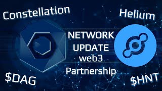 Constellation Helium Partnership web3 Network Update [upl. by Anabelle]