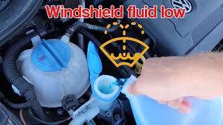 How To Refill The Windshield Wiper Fluid In Your Car Detailed Walkthrough [upl. by Yornek328]