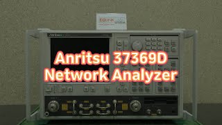 Anritsu 37369D Network Analyzer [upl. by Lustick]