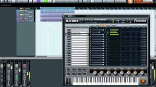 Cubase 6  Creating a layered Pad in Halion Sonic SE [upl. by Nilla]