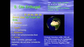 In der Bibel steht die Erde ist eine Kugel [upl. by Reyna]