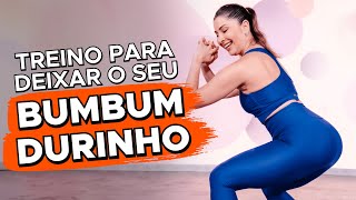 TREINO PARA DEIXAR O BUMBUM DURINHO  QUEIMA DIÁRIA [upl. by Aniara361]