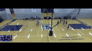 Gates Chili vs Pittsford Sutherland High School Boys Varsity Volleyball [upl. by Lletnahs711]