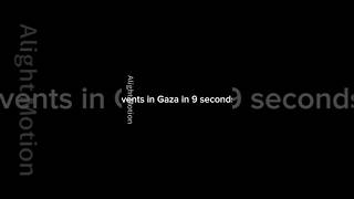 Vents in Gaza in 9 seconds [upl. by Atiz]