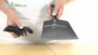 Easy Camp Dustpan and Brush  wwwsimplyhikecouk [upl. by Peatroy]