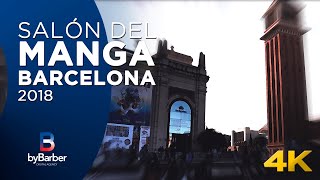 Salón del Manga de Barcelona 2018 en 4K [upl. by Grunberg964]