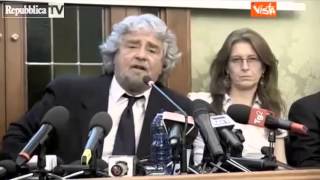 Beppe Grillo  SE PERDO LASCIO LA POLITICA [upl. by Gylys]