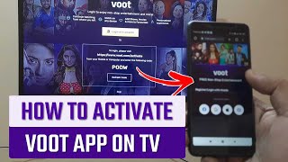 How to Activate Voot on Smart TV Fire TV Stick  How to Connect Voot App from Mobile to Tv [upl. by Emyle]