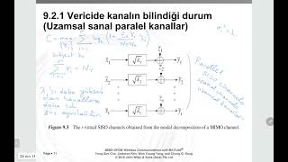 ELE 561 Ders 17 MIMO Kanal Kapasitesi Ara Sınav Açıklaması [upl. by Cheadle394]