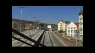 Saalfeld  Gera Hbf  Führerstandsmitfahrt [upl. by Egedan]