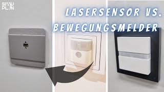 Laser Bewegungsmelder Lichtschranke 🚀 Treppenbeleuchtung I Sensor für die Treppe I Lasersensor [upl. by Coriss]