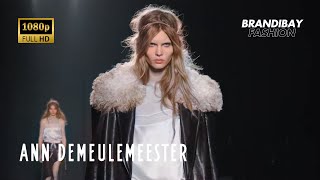 Défilé ANN DEMEULEMEESTER AutomneHiver 20242025  Paris Fashion Week [upl. by Nnairak]