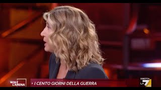 Massimo Giletti ha un malore in diretta da Mosca preoccupazione in studio interviene Myrta Merlino [upl. by Balfore]