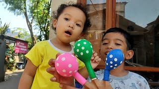 Belajar warna balon warna warni  Balon finger family [upl. by Stephine]